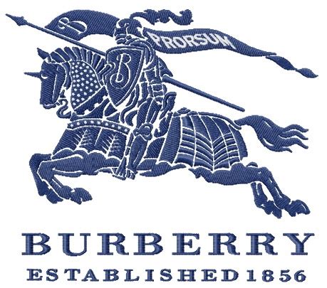 Burberry Embroidery Logo 